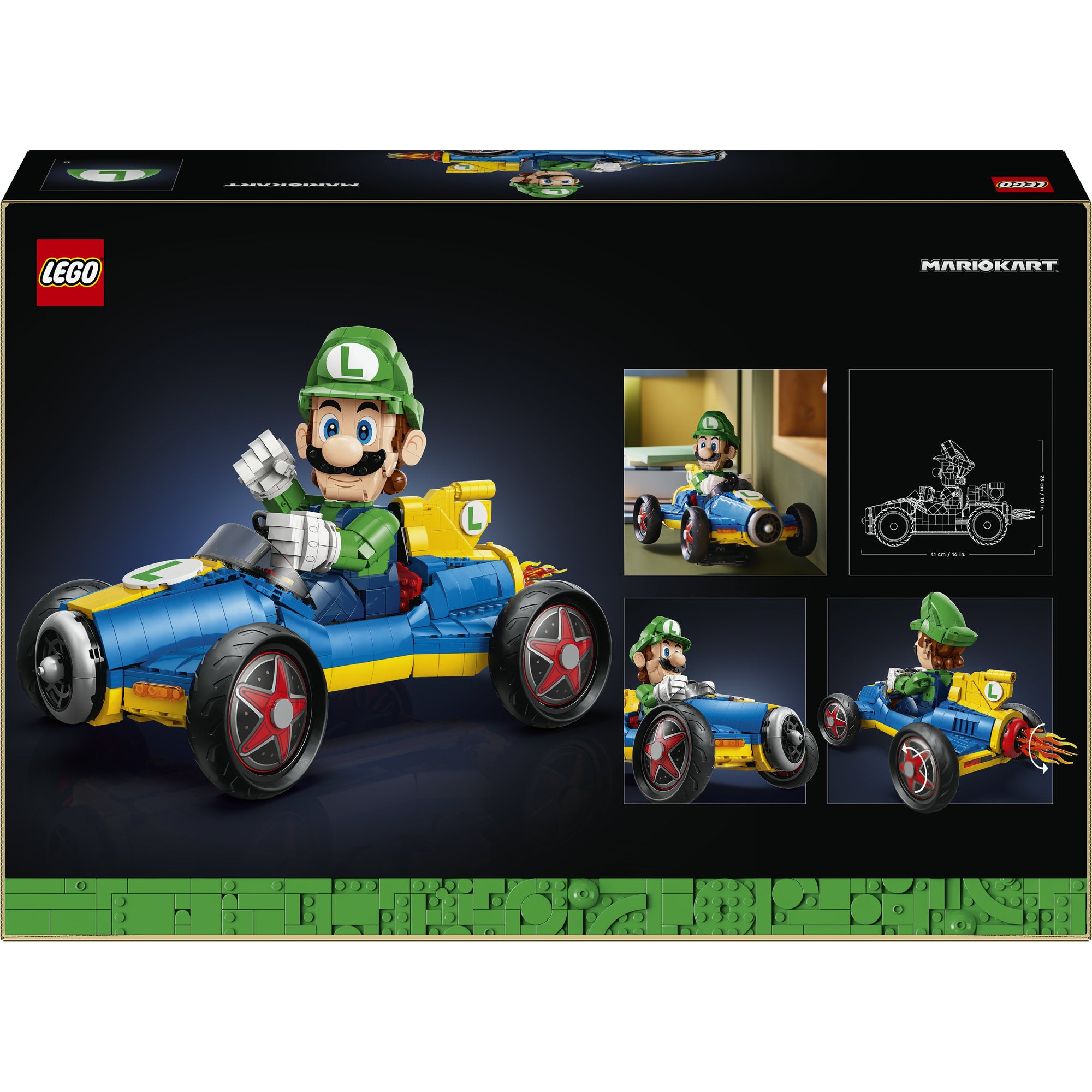 LEGO® Mario Kart™ – Luigi och Mach 8 Set 72050