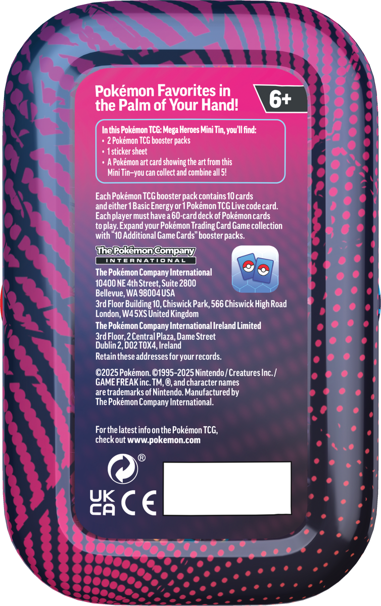 Pokémon, Mega Evolution Mini Tin