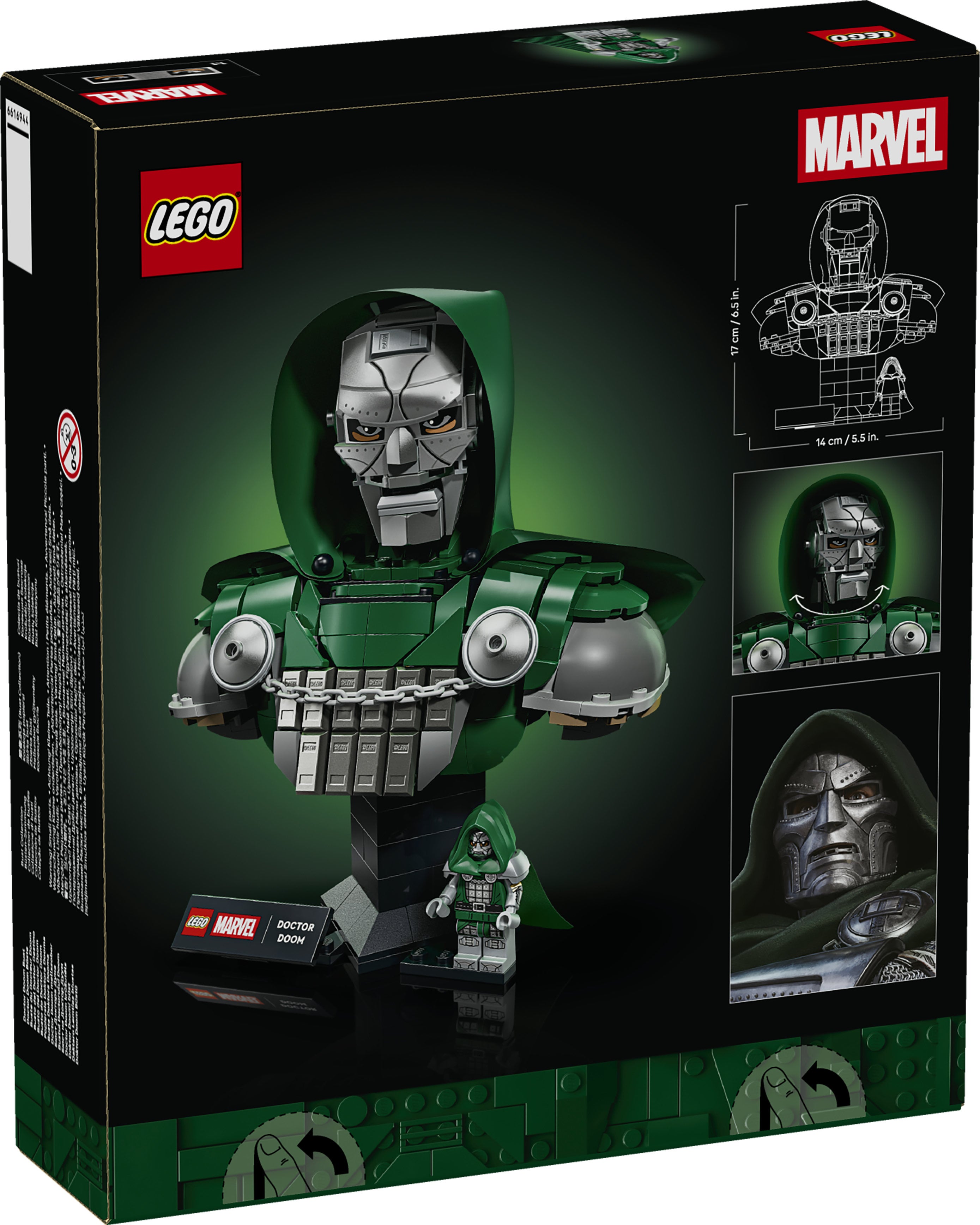 LEGO® Marvel Doctor Doom-byste 76345