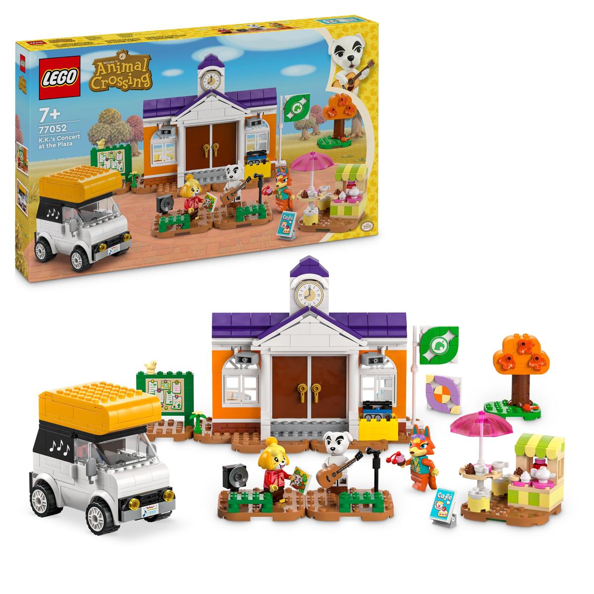 LEGO Animal Crossing 77052, K.K.:s konsert på Plaza