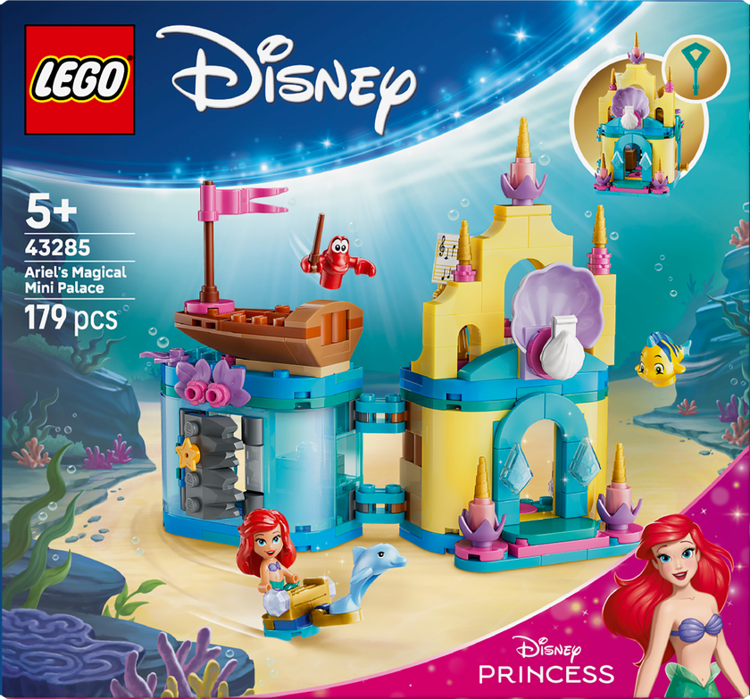 LEGO® | Disney Princess Ariels magiska minipalats 43285