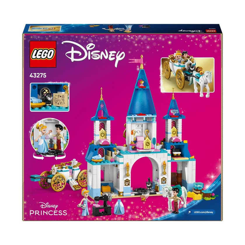 LEGO Disney Princess 43275, Askungens slott och häst med vagn
