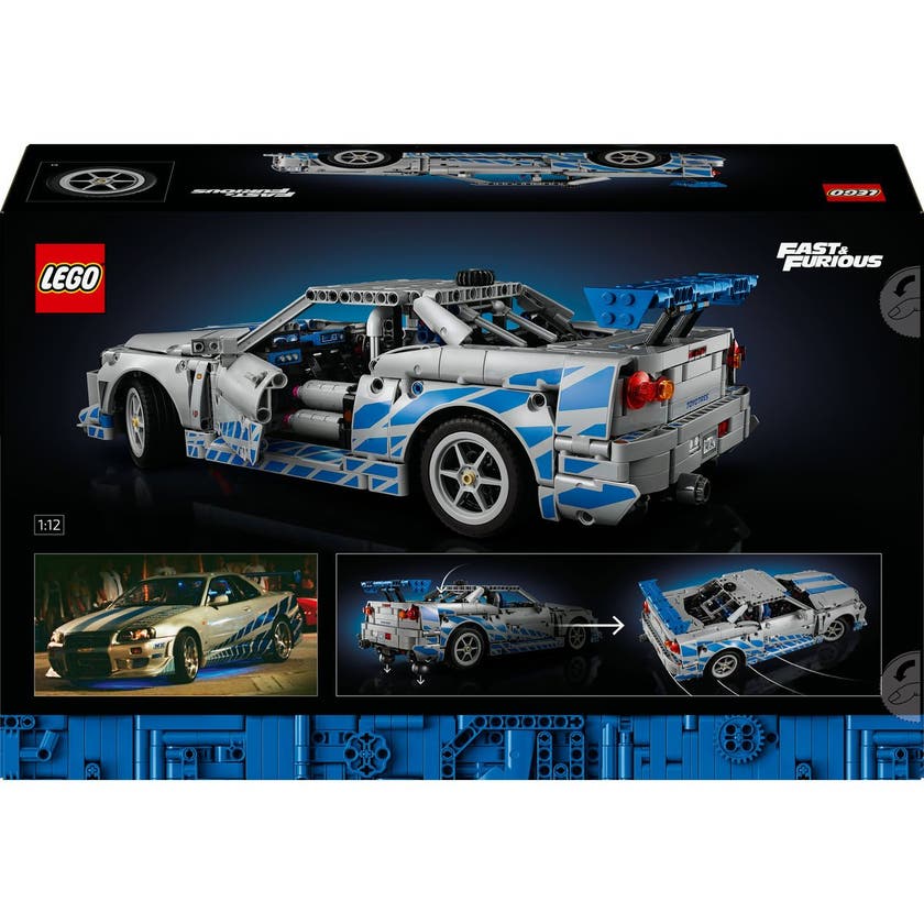 LEGO Technic 42210, 2 Fast 2 Furious Nissan Skyline GT-R (R34) bil