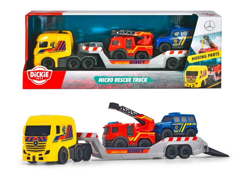 Dickie Toys Mercedes Benz Räddningslastbil, 32 cm