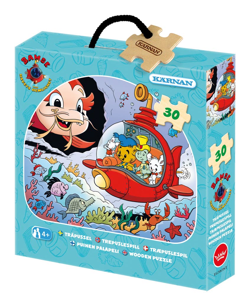Bamse Träpussel 30 delar