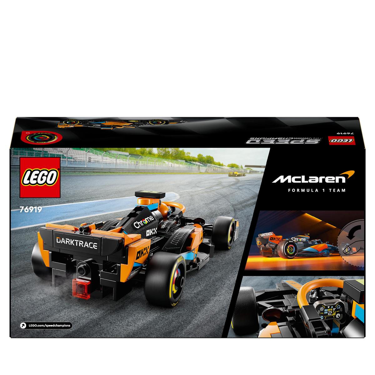 LEGO 76919, 2023 McLaren Formel 1-bil