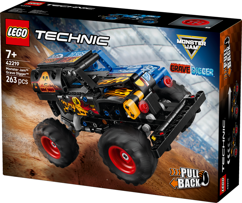 LEGO® Technic Monster Jam™ Grave Digger™ eld och is 42219