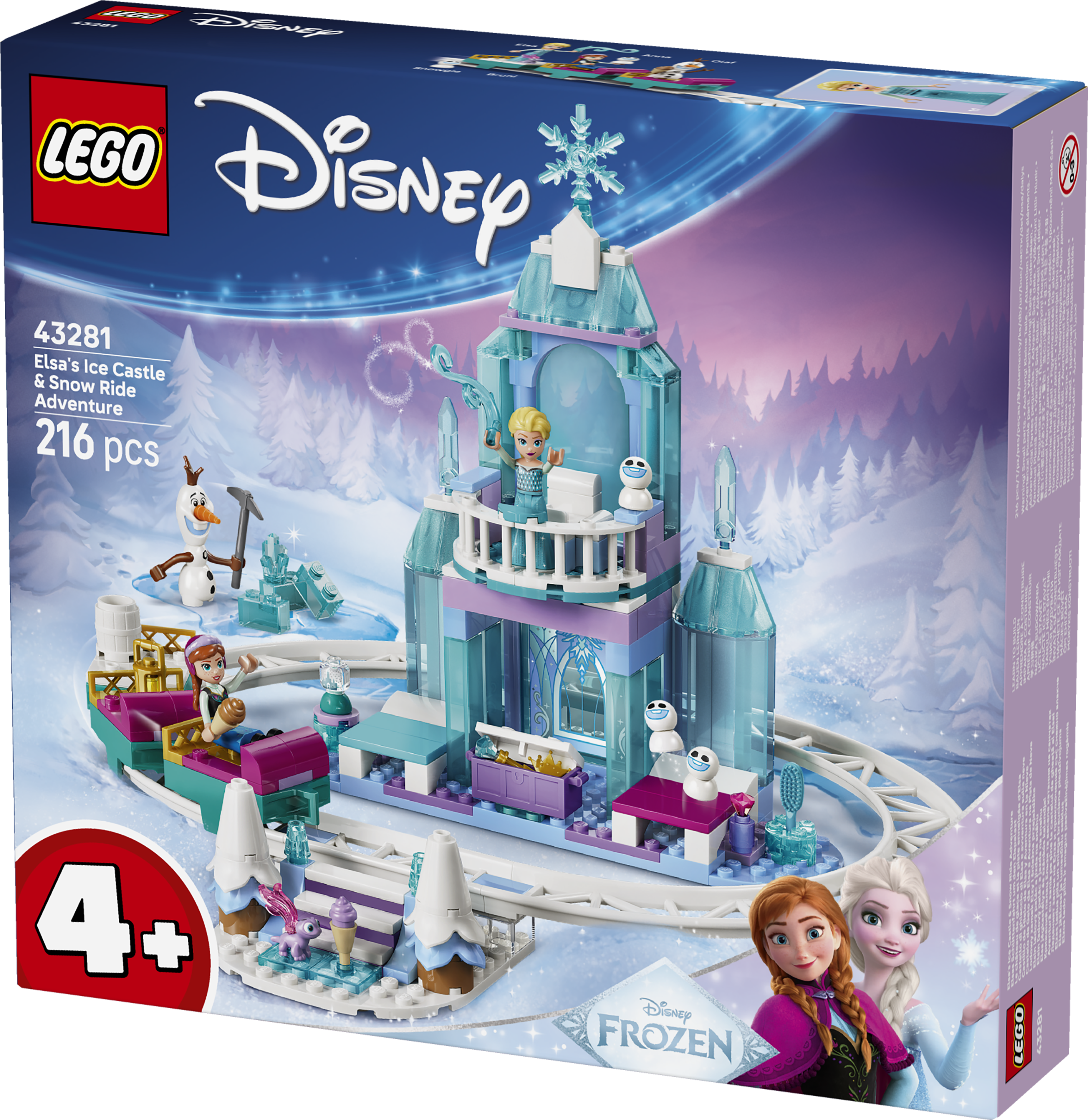 LEGO® | Disney Frozen Elsas ispalats och snöäventyr 43281