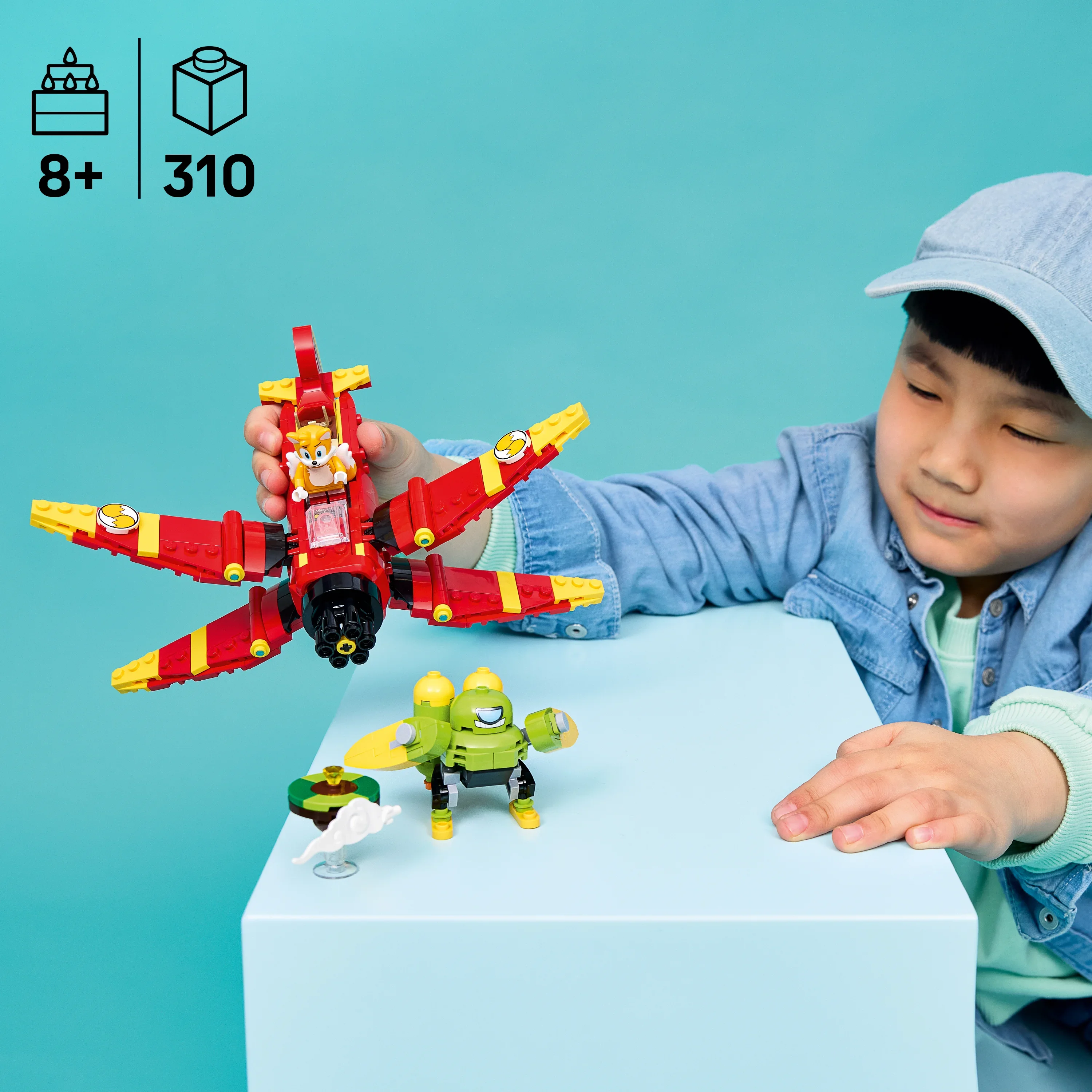 LEGO® Sonic Tails Tornado-1 77119