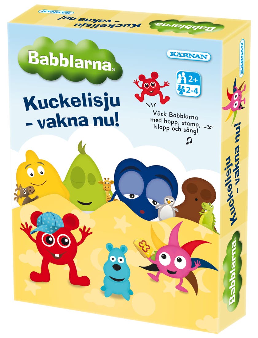 Babblarna Kuckelisju – Vakna Brädspel