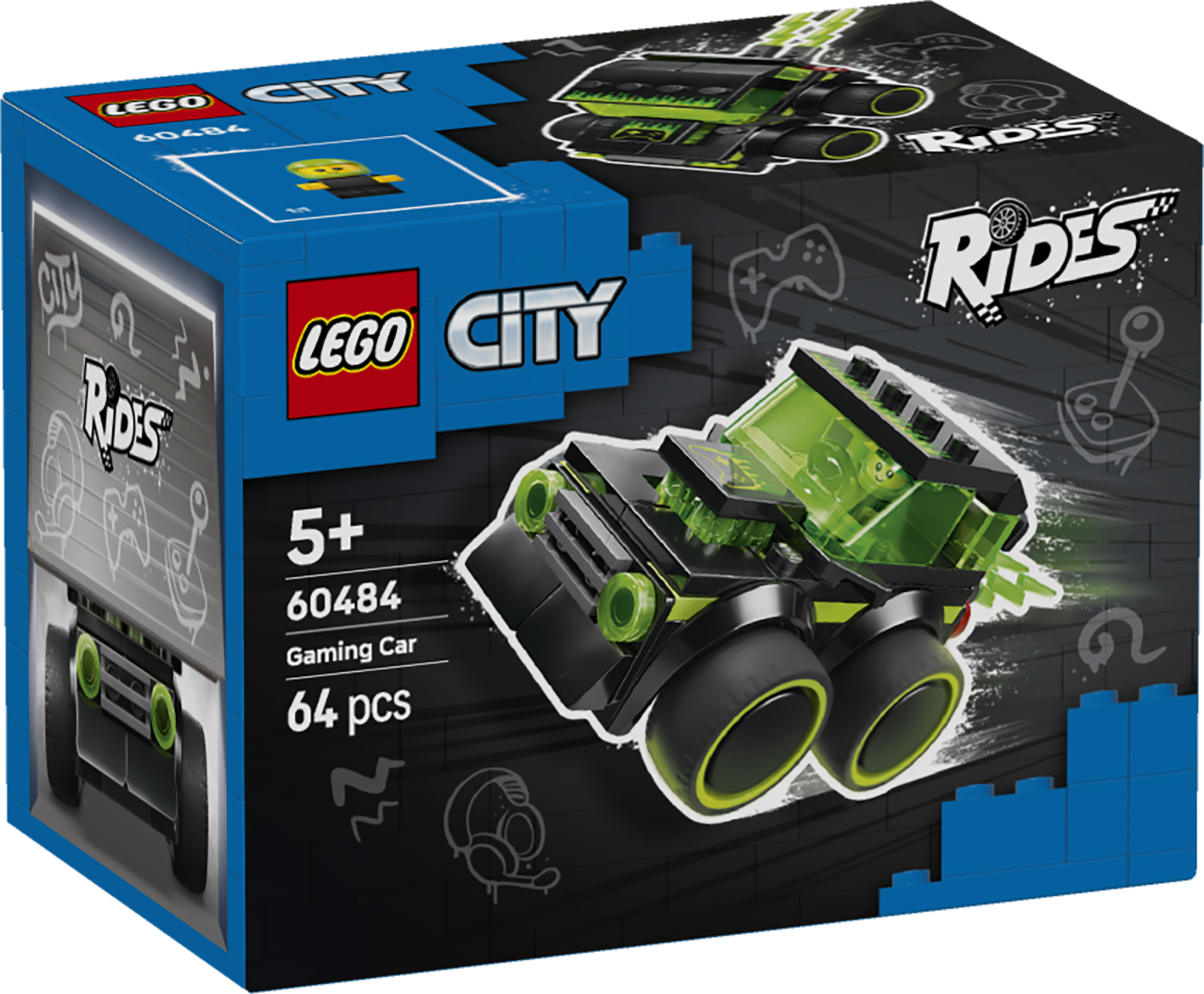 LEGO® City Fordon – spelracerbil – Modellbilsset 60484