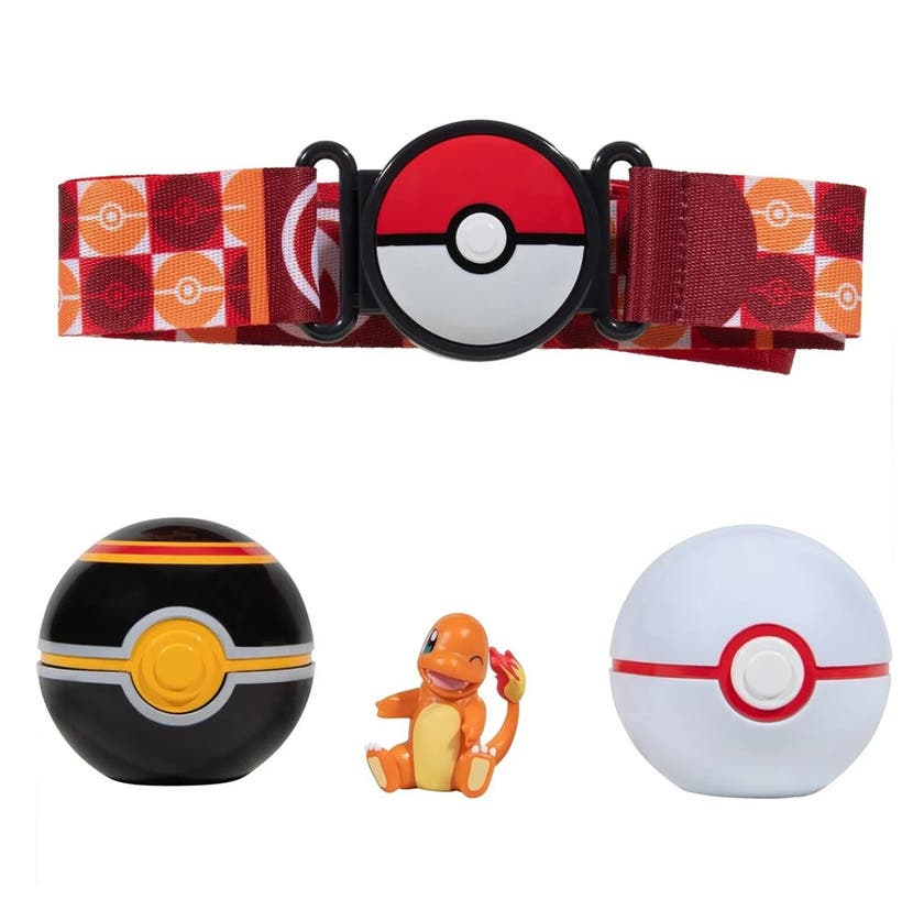 Pokemon, Clip 'N' Go Poke Ball Belt Set Charmander
