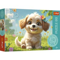 Trefl Pappussel To Be A Puppy 60 bitar