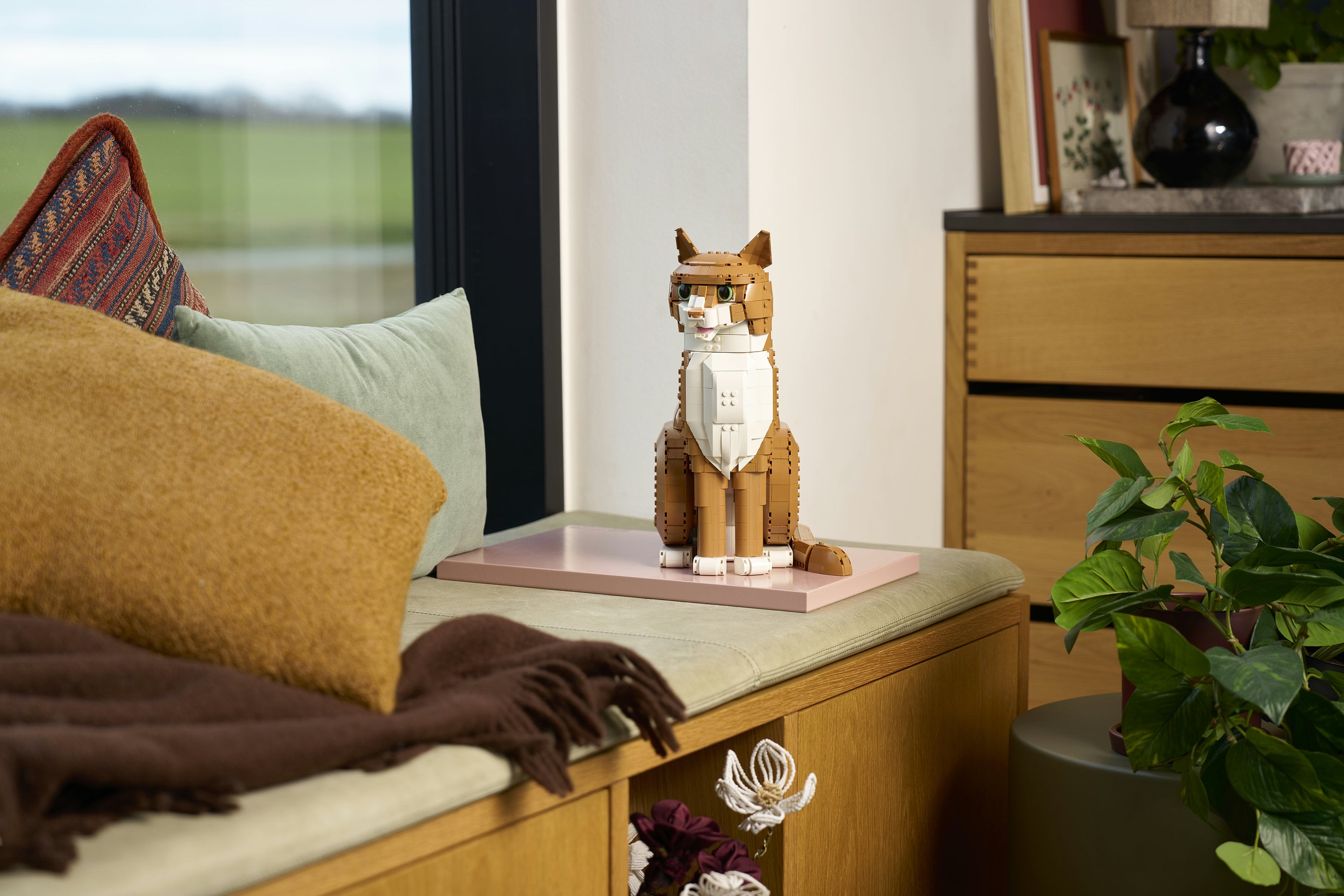 LEGO® Ideas Orange katt, Byggset med djurfigur 21376
