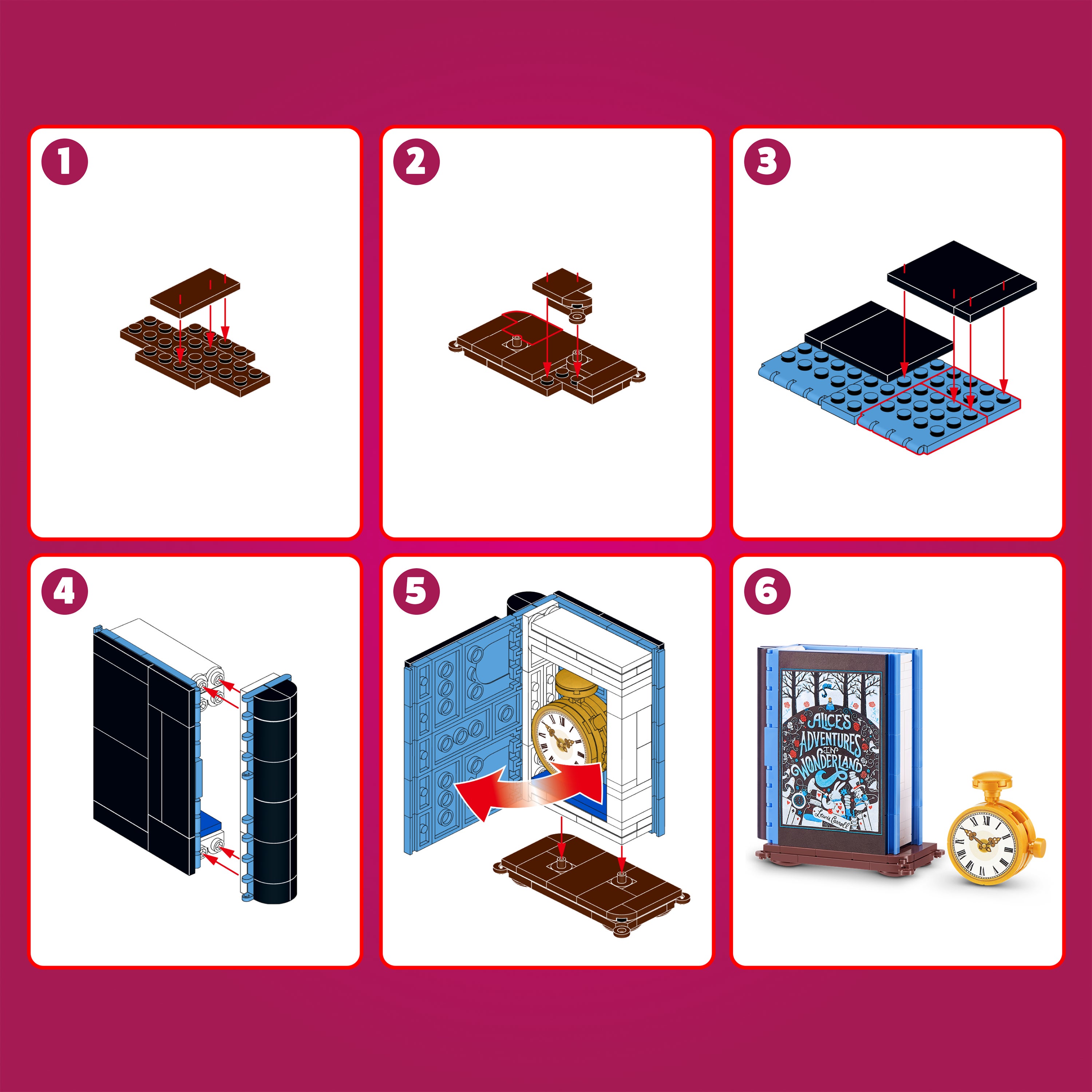 MAX Build more Premium Books Alice in Wonderland
