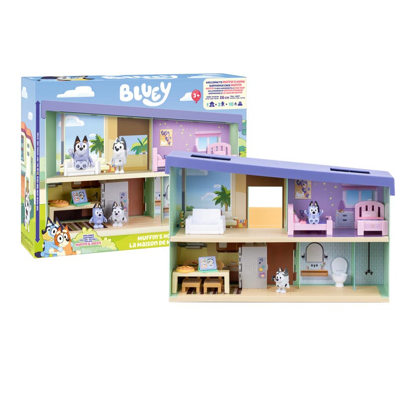 Bluey Muffins House Playset från 3 år