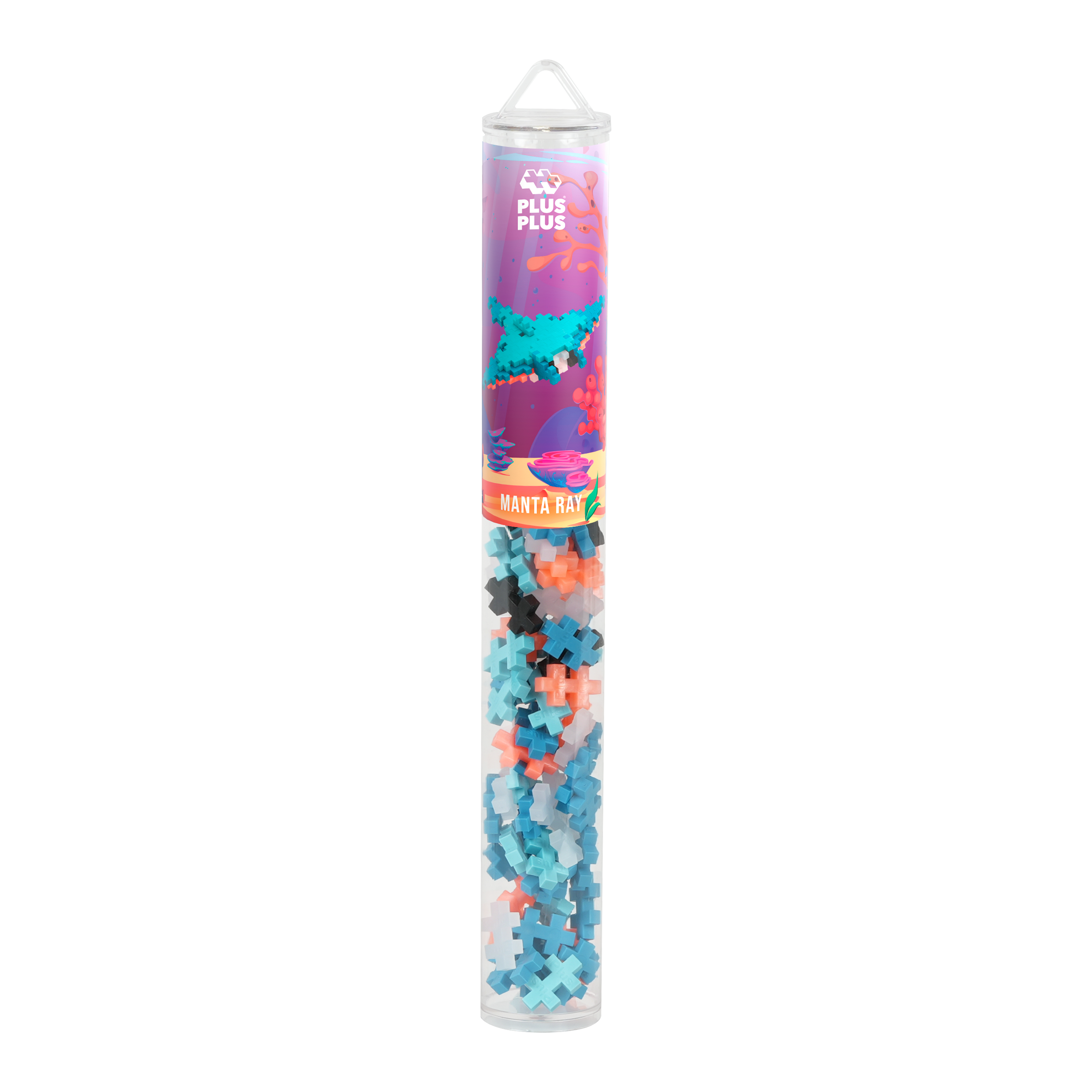 Plus-Plus - Manta Ray / 100 pcs Tube