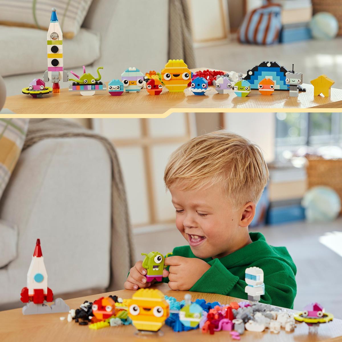 LEGO Classic 11037, Kreativa planeter