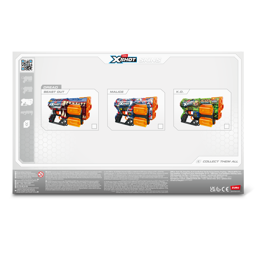 XSHOT Skins Dread