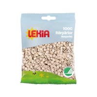 Rörpärlor 1000 st Ljus gråbeige