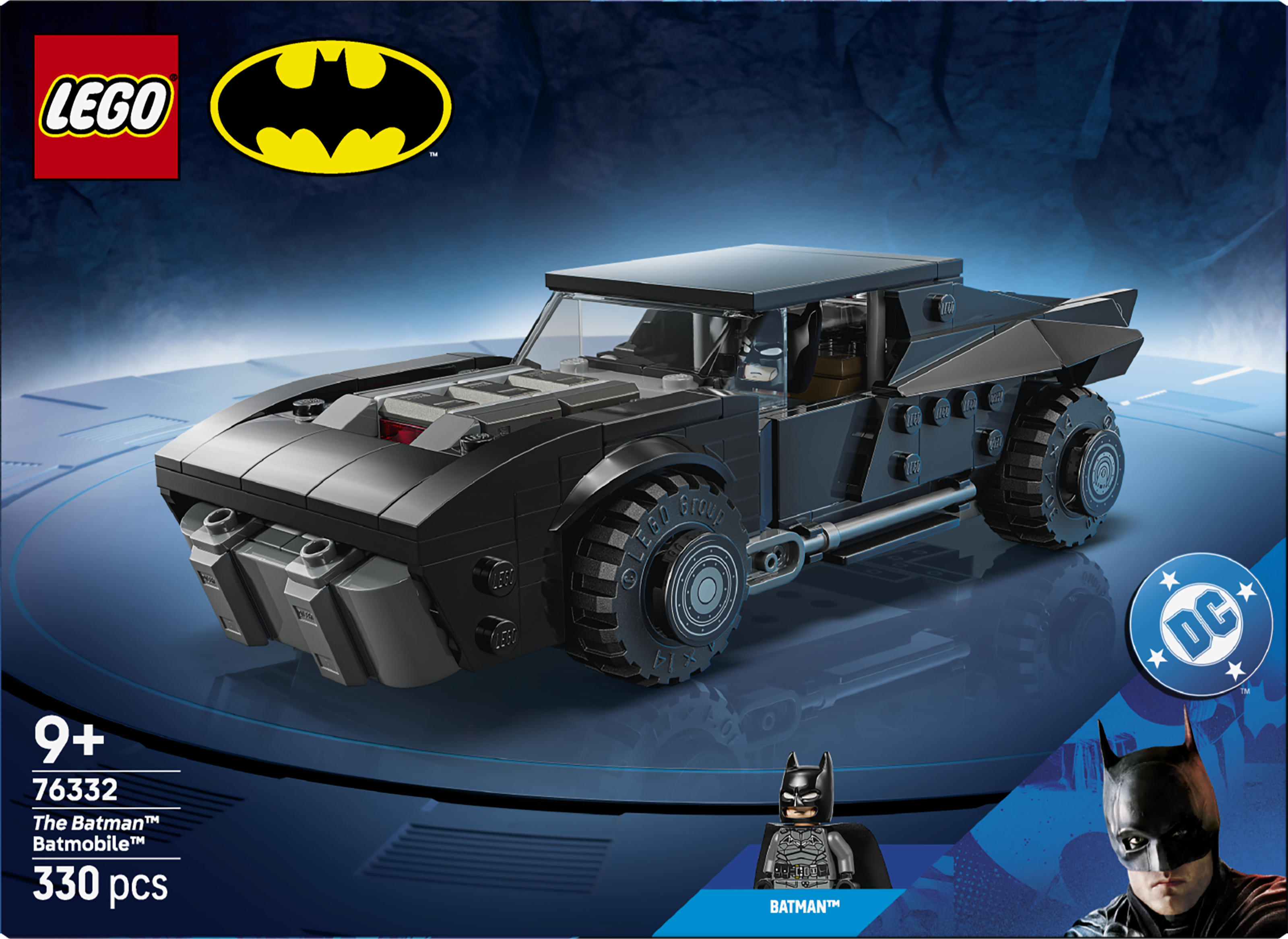 LEGO® DC Batman™: Batman™ Batmobile™ Leksaksbilmodell 76332
