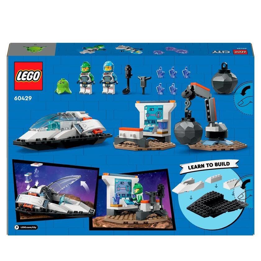 LEGO City 60429, Rymdskepp och asteroidupptäckt