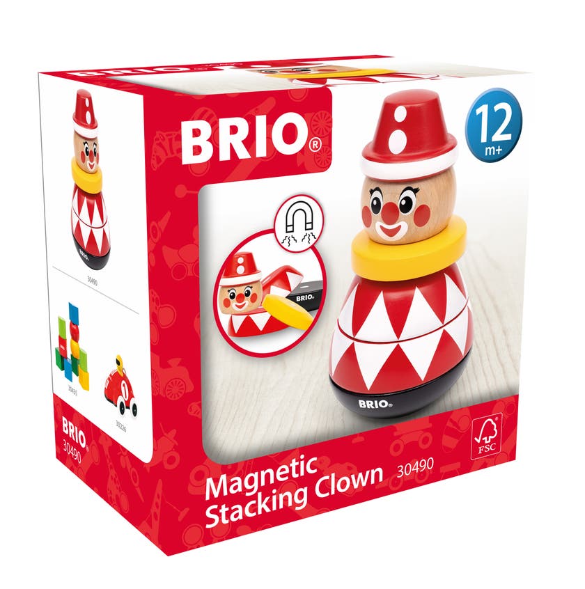BRIO - Magnetic Stacking Clown