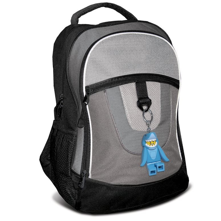 LEGO ICONIC, SHARK SUIT GUY Key chain w/LED light
