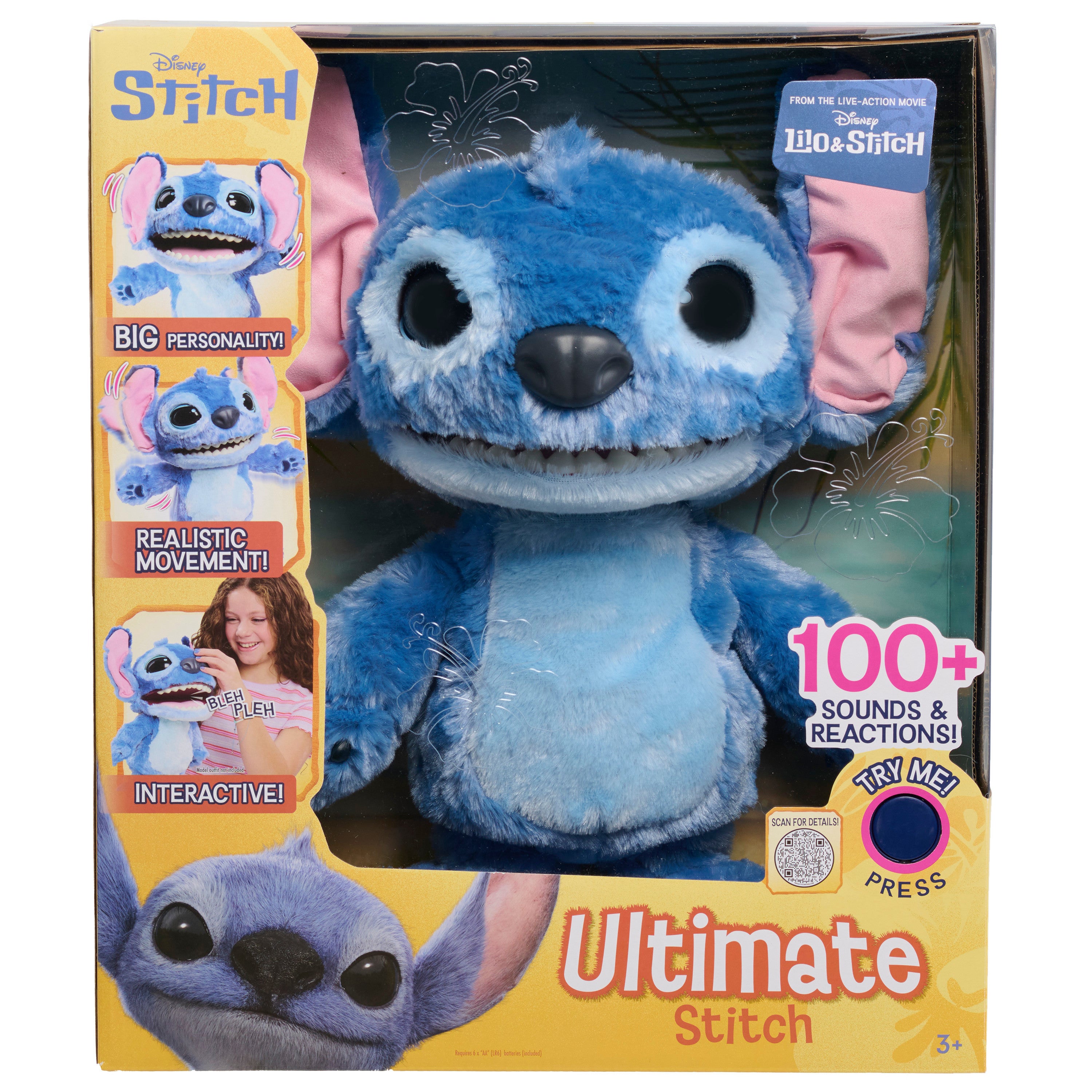 Disney Stitch Ultimate Feature Plush