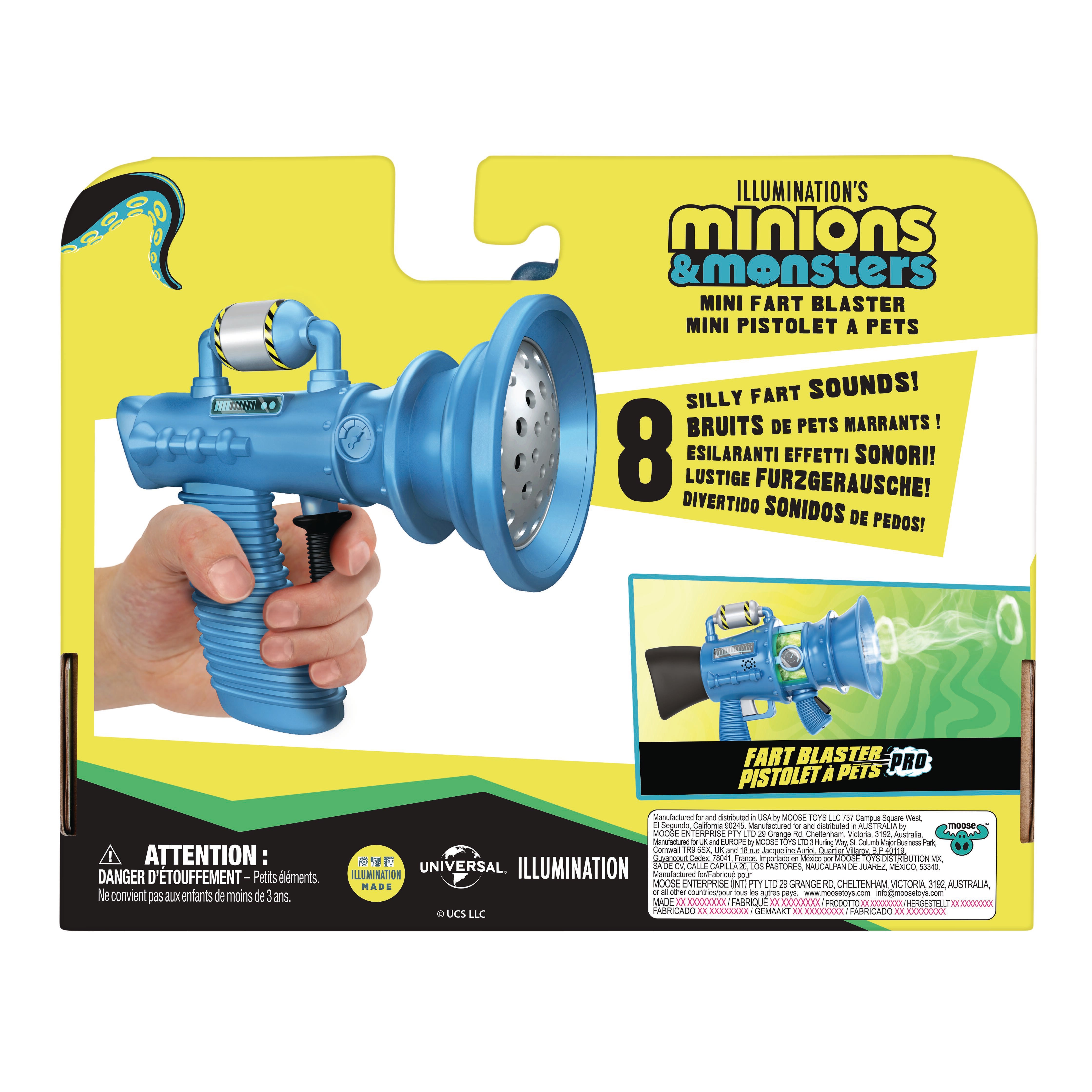 Minions & Monster - Mini Fart Blaster