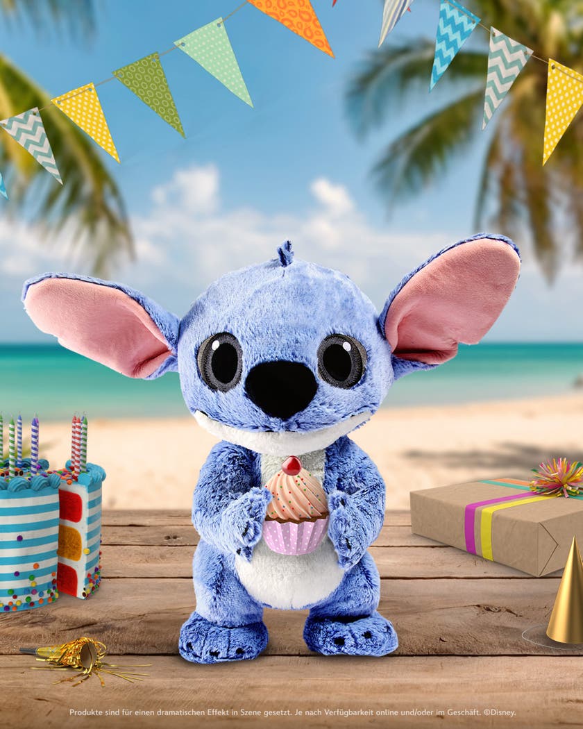 Disney Lilo & Stitch, Stitch Live Action Gosedjur (25Cm)