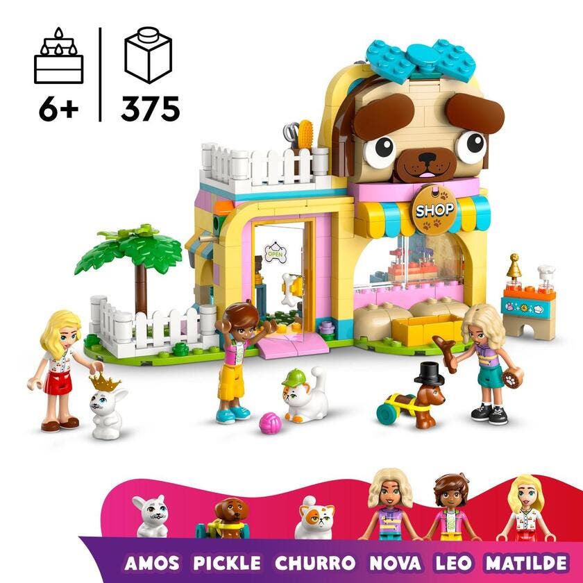 LEGO Friends 42650, Djurtillbehörsaffär
