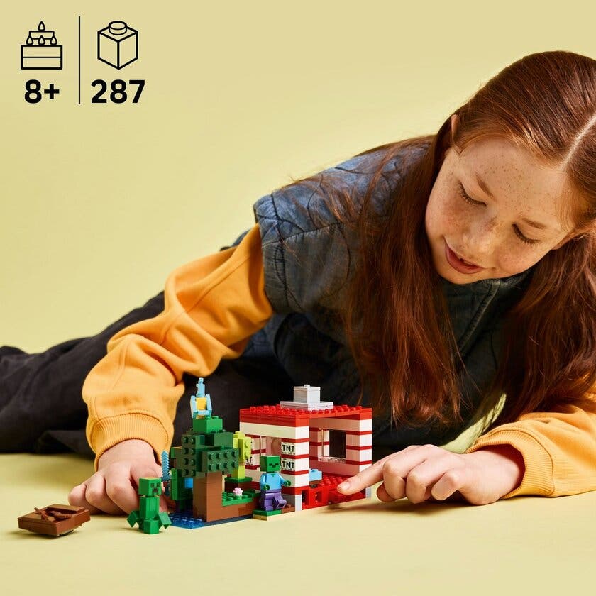 LEGO Minecraft 21275, Dynamithuset i djungeln