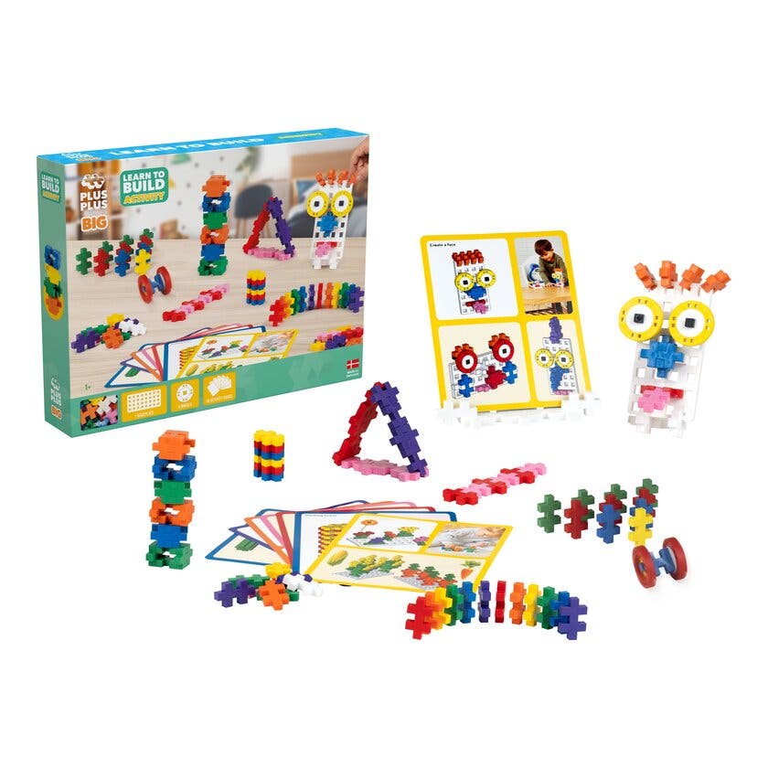 Plus-Plus, BIG Learn to build activity set