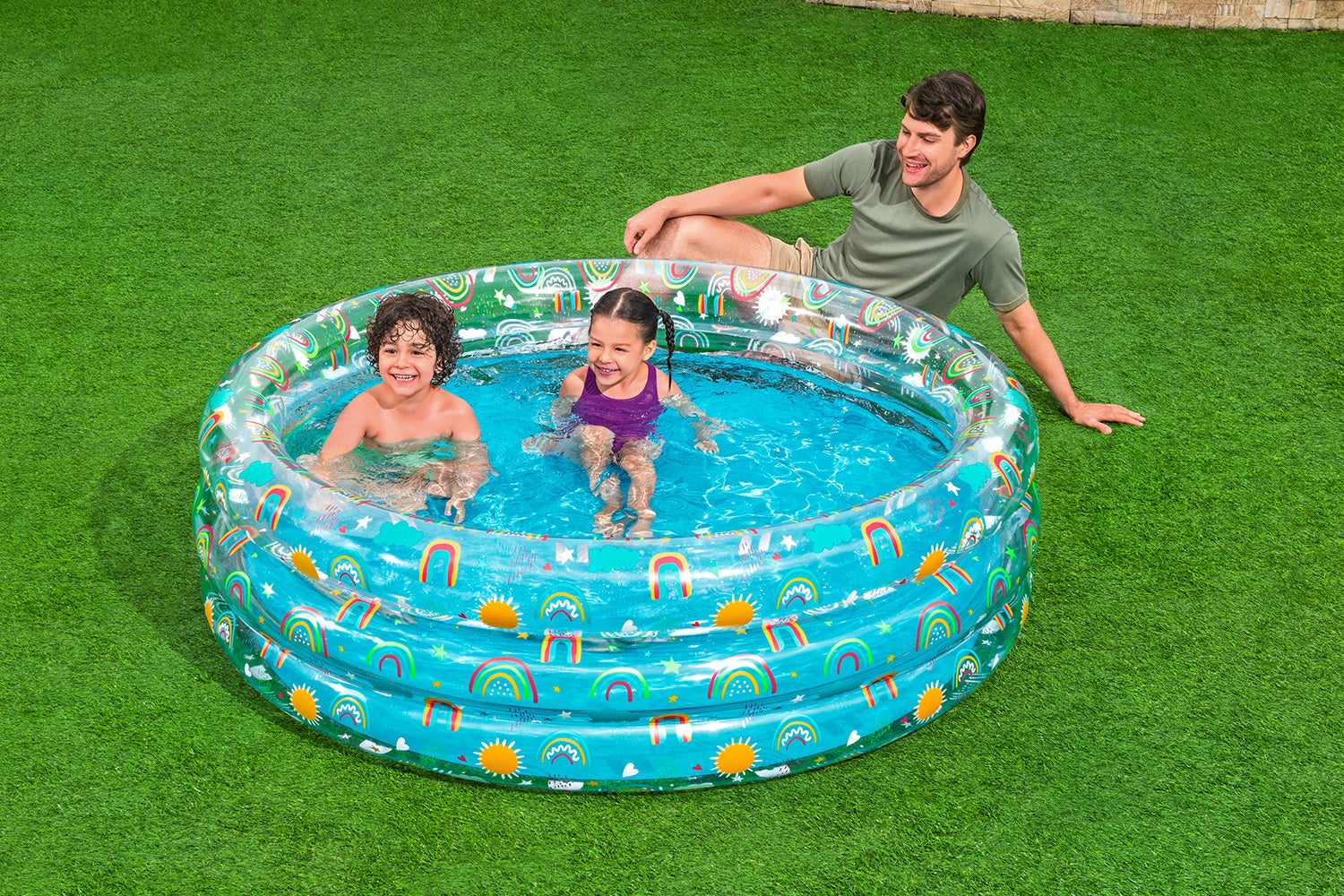 Bestway Rainbow Splash™ Barnpool Ø170x53 cm