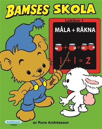Bamse, Bamses Skola Måla + Räkna