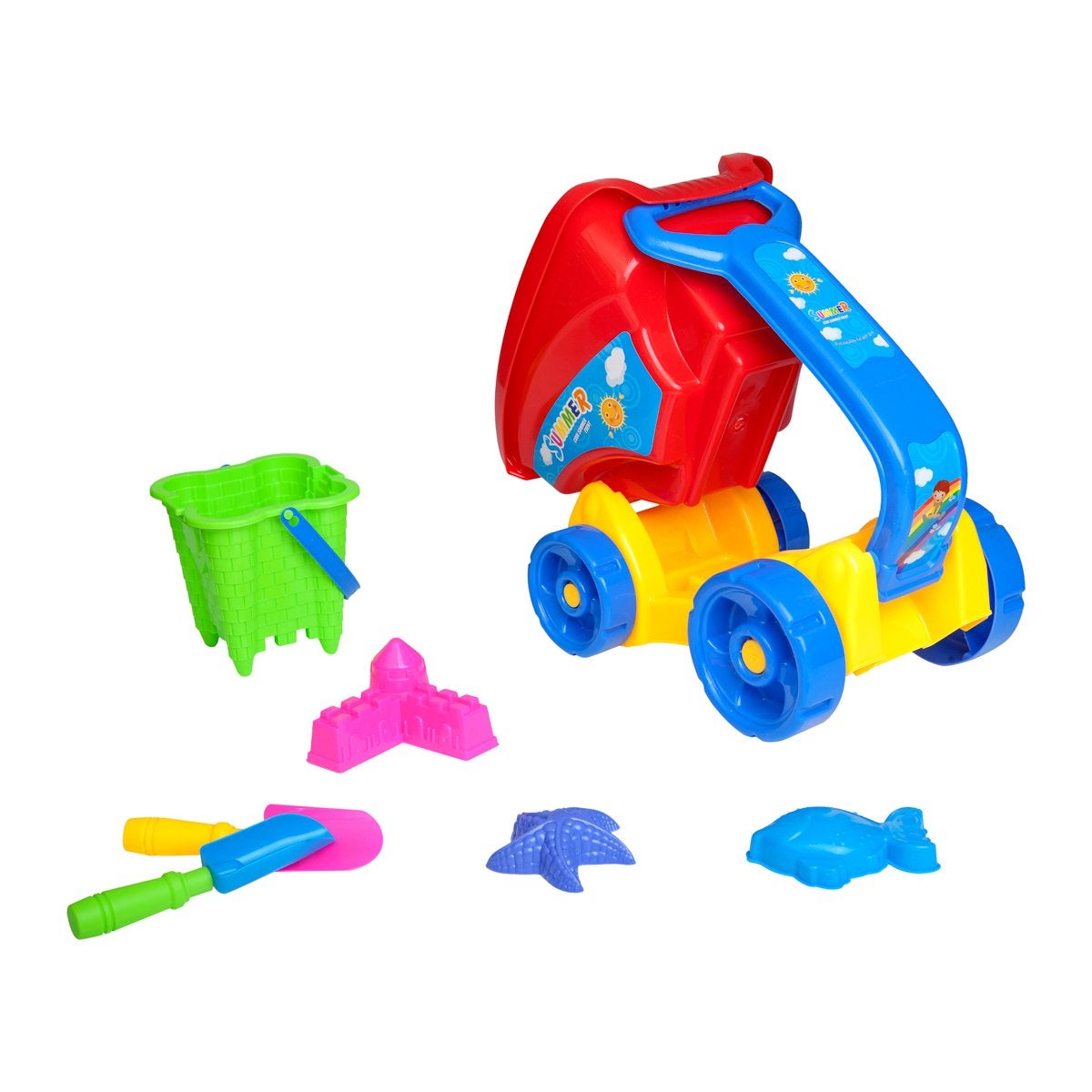 Sandvagn med sandset