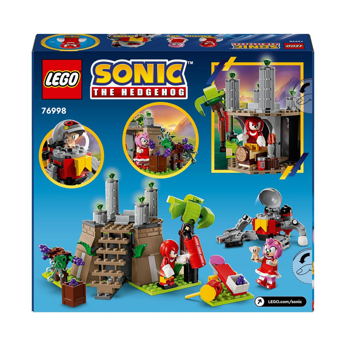 LEGO Sonic the Hedgehog 76998, Knuckles och Master Emerald-helgedomen