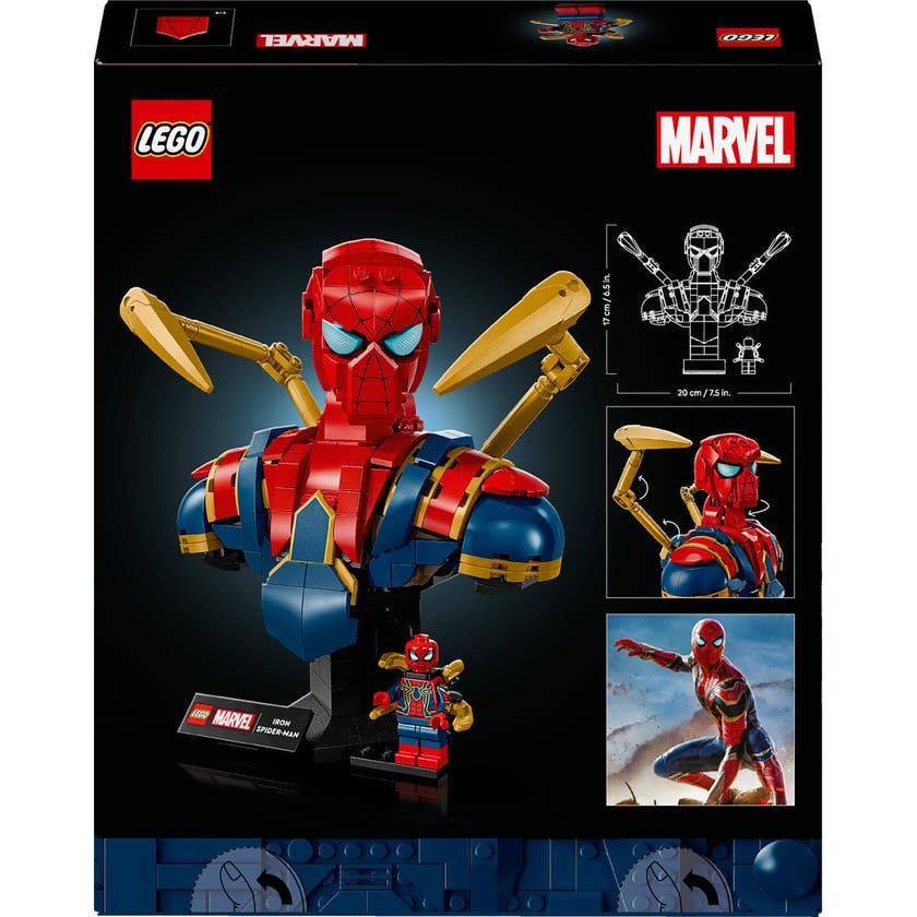 LEGO Super Heroes 76326, Iron Spider-Man – byst