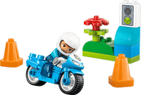 LEGO® DUPLO® Town Blå polismotorcykel 10471