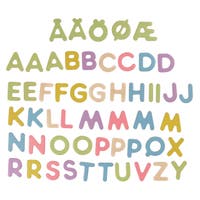 Magnetbokstäver 53 st