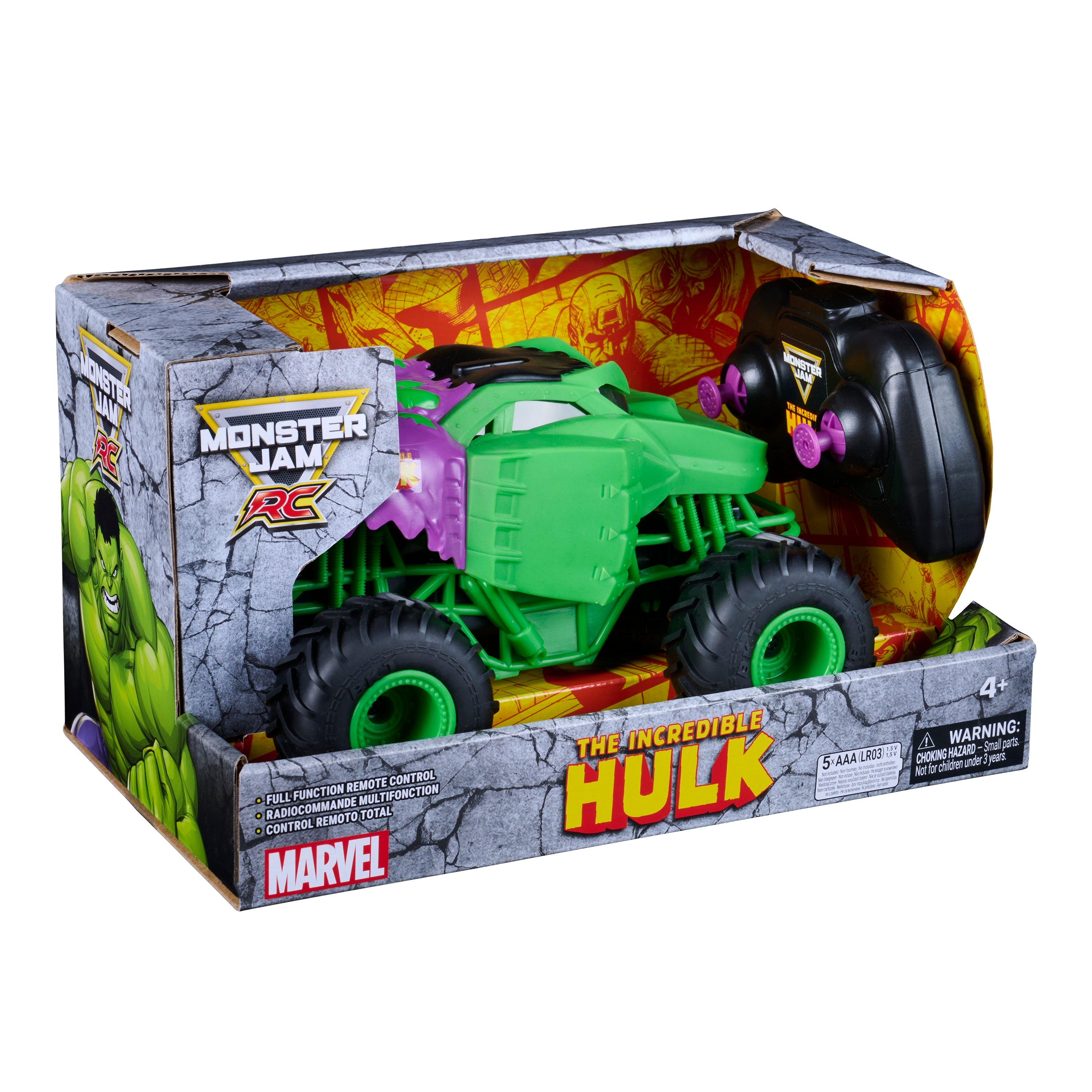 Monster Jam Marvel Hulk RC-monstertruck