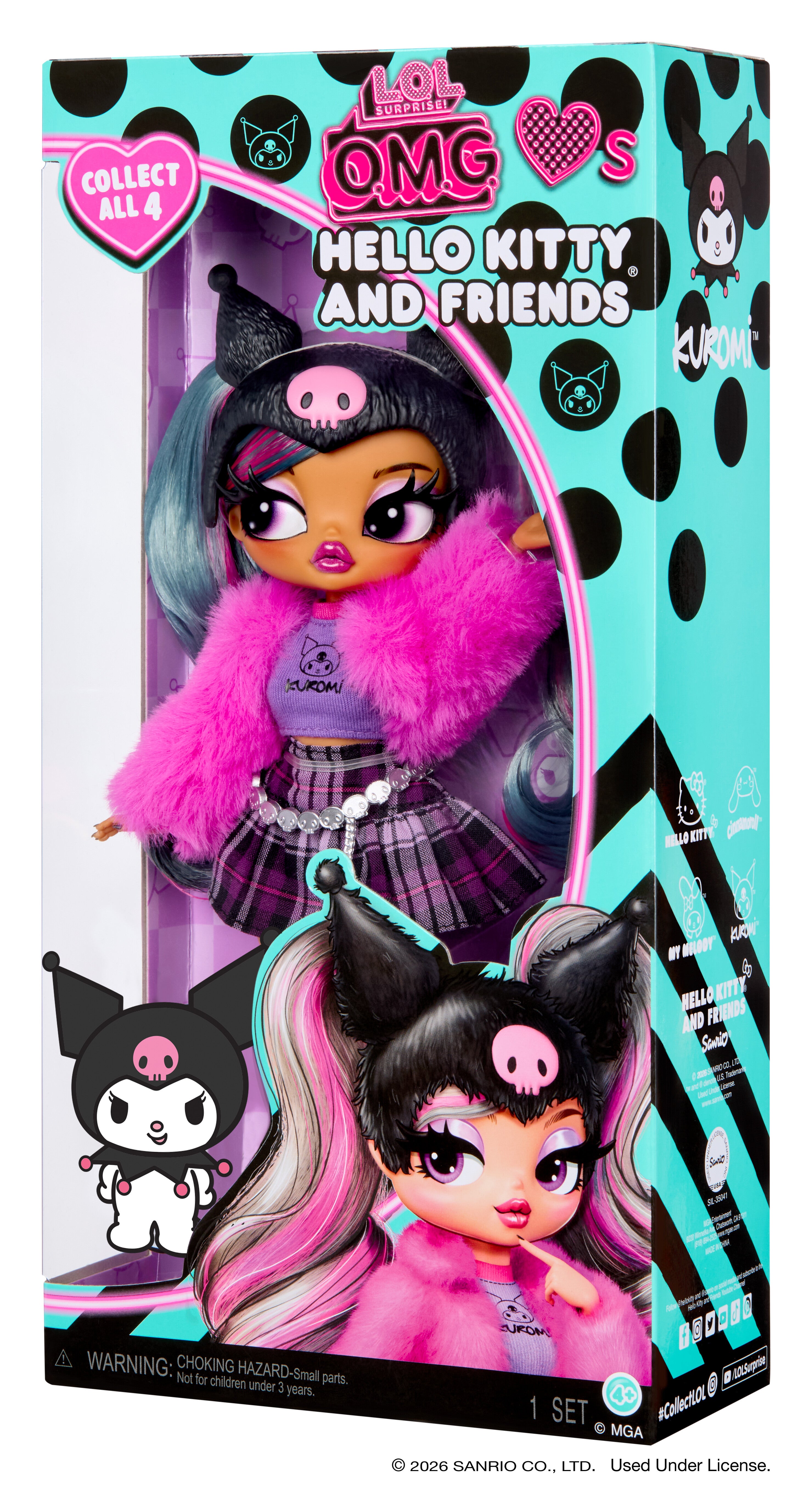L.O.L. Surprise! O.M.G. Kuromi Fashion Docka