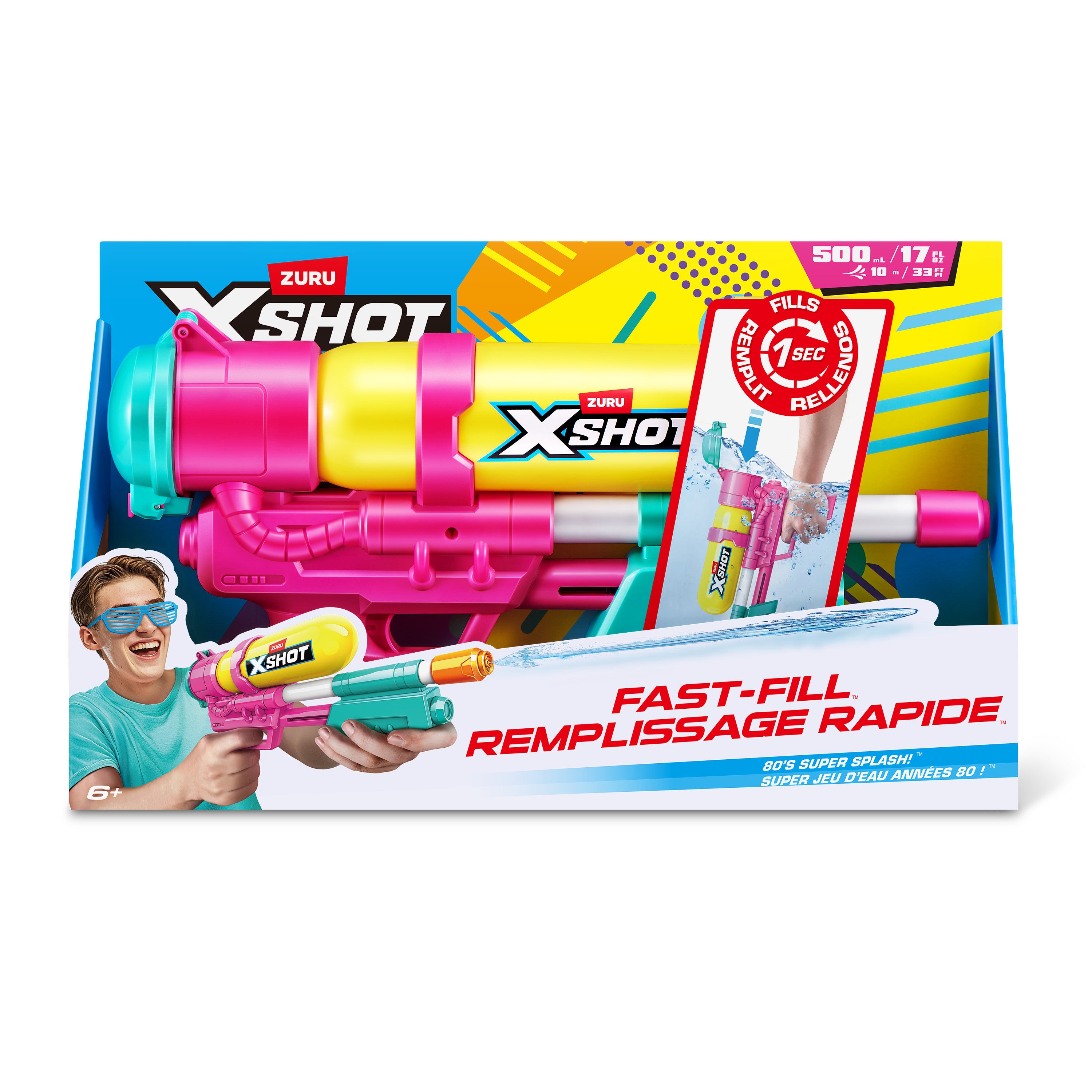 XSHOT Water - Fast Fill Retro Blaster