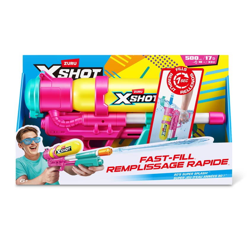 XSHOT Water - Fast Fill Retro Blaster