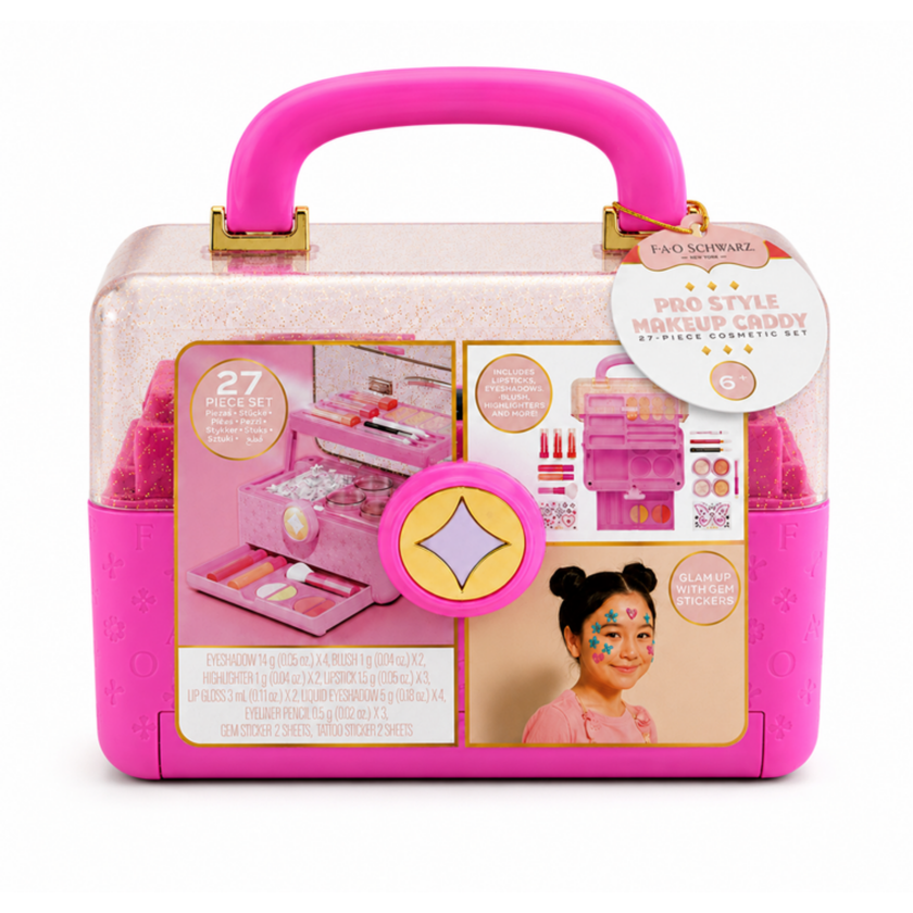 FAO SCHWARZ Makeup Caddy 27-delat sminkset
