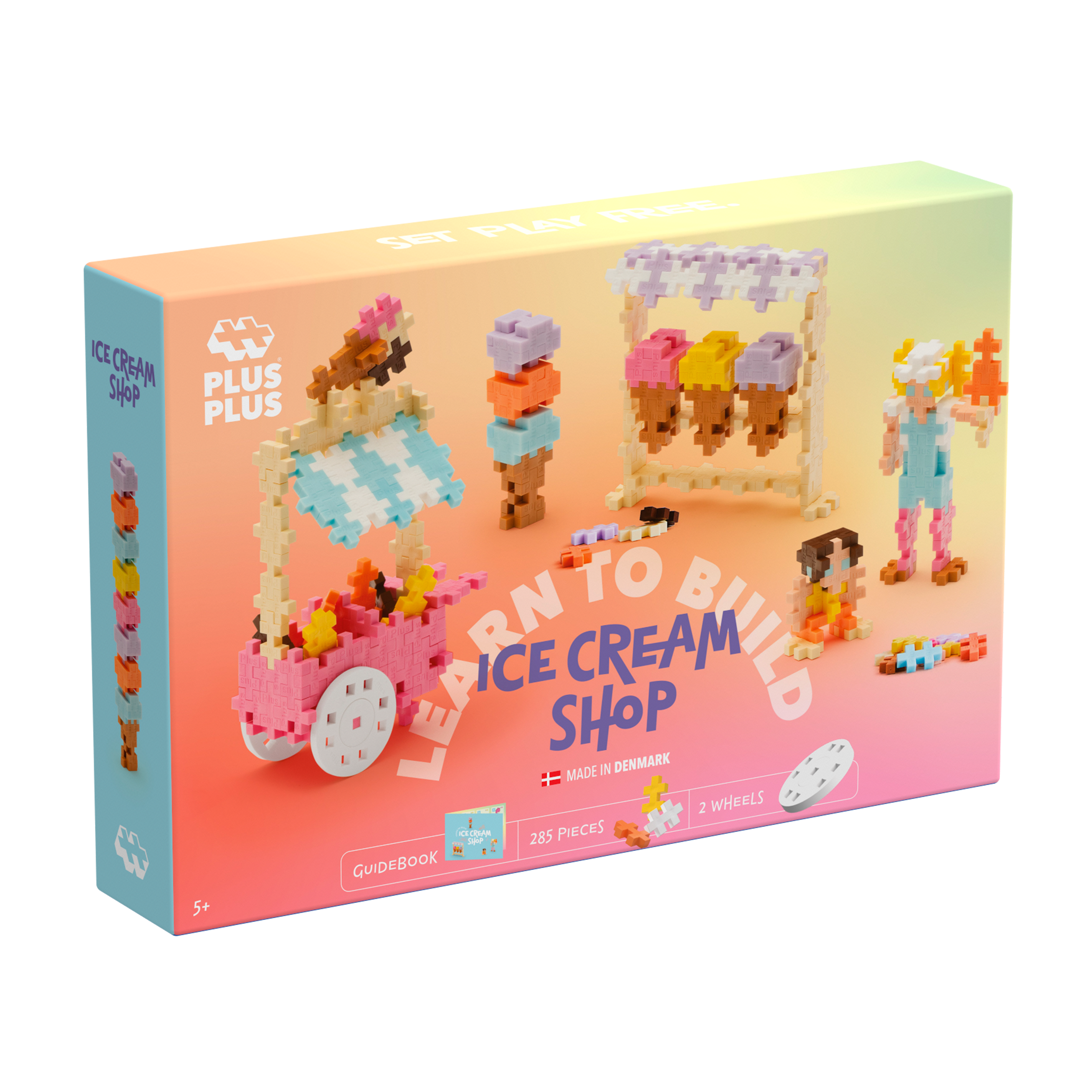 Plus-Plus Learn to Build – Glassbutik, 285 delar