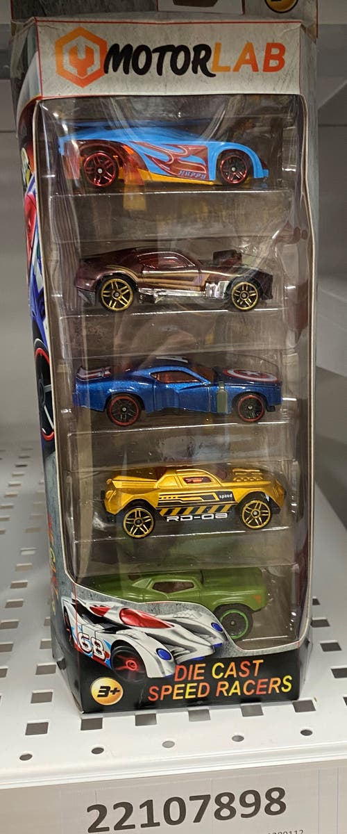 Rapid Speed, Hi Speed bilar 5 pack