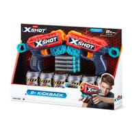 X-Shot, EXCEL, Double Kickback(8 Dart ,6 Cans)