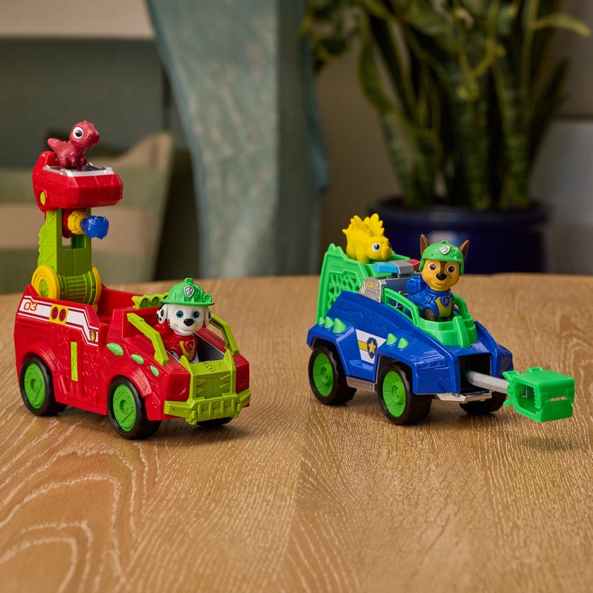 Paw Patrol Movie 3 Dino Vehicle 2 Pack